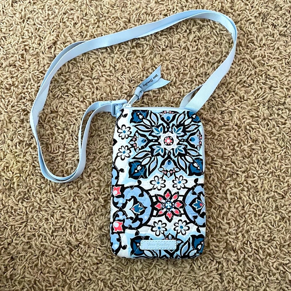 Vera Bradley mini cellphone crossbody